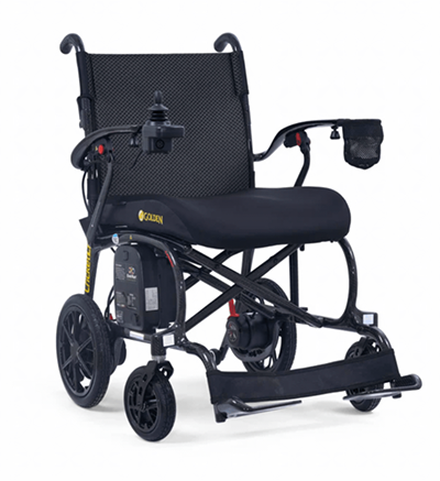 Golden Technologies Introduces Cricket LT Carbon Travel Power Wheelchair The new travel power chair was designed to be cost effective.