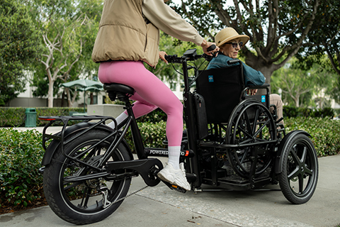 In It for the Long Haul: Ferla Tackles Extended-Distance Wheelchair Mobility The Ferla Wheelchair Bike offers efficient transportation for wheelchair riders.